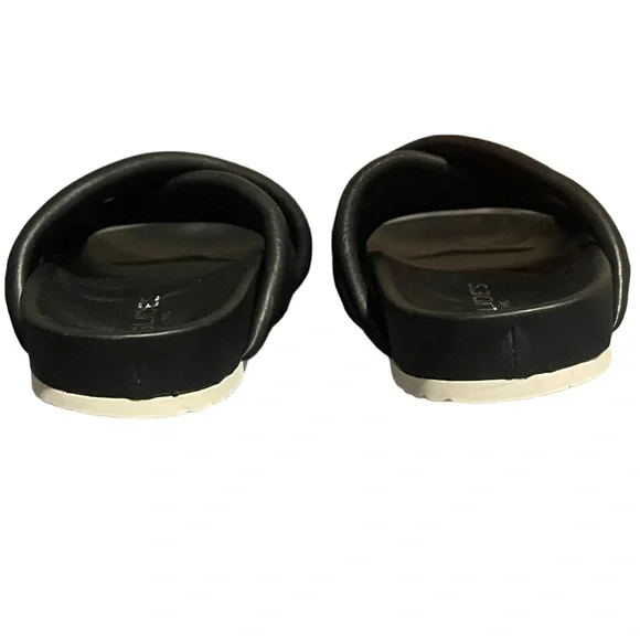 J/SLIDES NYC Wide Straps Sandals Women’s Size 8.5 Black - Picture 4 of 8